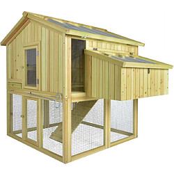 Esschert Garden Poulailler en pin 3 poules