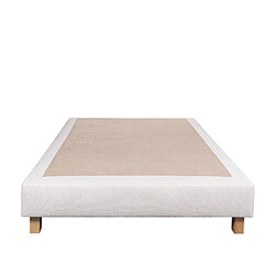 Acheter LUXURY LITERIE Ensemble matelas Dreamlux 160x200 cm + sommier beige ep20cm  + 2 oreillers + couette + Tête de Lit