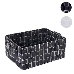 Mendler Panier de rangement HWC-C37, 12x28x20cm ~ gris foncé