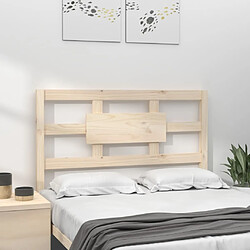 Avis Maison Chic Tête de lit scandinave pour lit adulte,Meuble de chambre 95,5x4x100 cm Bois massif de pin -MN33634