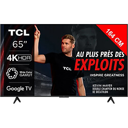 TCL TV LED 4K 164 cm 65P71B Google TV