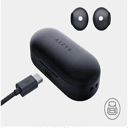 Acheter Universal Véritable casque sans fil casque bluetooth rasoir casque jeu 60ms faible latence casque étanche(Le noir)