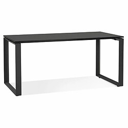 Paris Prix Bureau Design Abigano 160cm Noir 