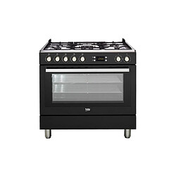 Cuisinière Grande Taille (piano) Multifonction 112l Beko 90cm A++, Bekgm15310db