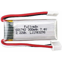 Batterie Lithium 7.4V 300mAh pour WLToys F959 F959S XK A600 A700 A800 A430 | Léger et rechargeable | Parfait pour les avions RC 