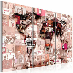 Paris Prix Tableau Imprimé Banksy - Graffiti Collage 60 x 90 cm