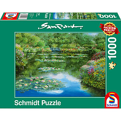 Schmidt Spiele Puzzle étang aux nénuphars, 1000 pcs