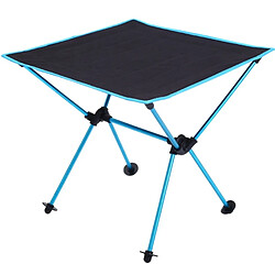 Wewoo Chaises de plage Table pliage légère portable camping en plein air barbecue aluminium pour pique-nique d'aviation tissu Oxford