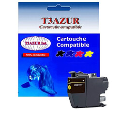 T3AZUR - Cartouche compatible Brother LC3217 XL Yellow (avec puce) 