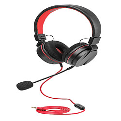 Casque audio Headset S snakebyte pour Nintendo Switch noir rouge