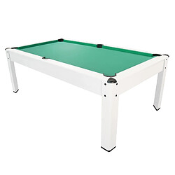 Play4Fun Table De Billard 206.5 x 116.5 x 80 cm Tapis Vert