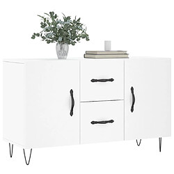 Avis Maison Chic Buffet,Meuble de Rangement,commode pour salon,Cuisine blanc 100x36x60 cm bois d'ingénierie -MN44387