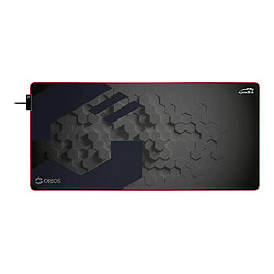 Universal Orios LED Soft XL Gaming Mousepad Black / Red Sl-620106-BK SL-620106-BK