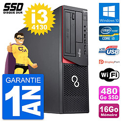 PC Fujitsu Esprimo E920 DT Intel Core i3-4130 RAM 16Go SSD 480Go Windows 10 Wifi · Occasion 