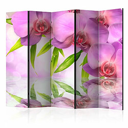 Paris Prix Paravent 5 Volets Orchid Spa 172x225cm