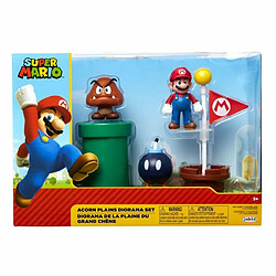 Acheter Ludendo Coffret 5 Figurines Super Mario - Plaine du grand chêne