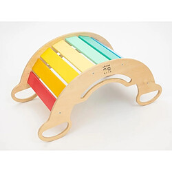 Avis Elis Design Balançoire Montessori 6en1arc-en-ciel