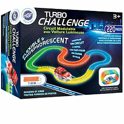 Ludendo Circuit modulable 220 pièces Turbo Challenge 