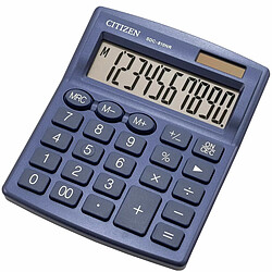 Calculatrice Citizen SDC810NRNVE 12,4 x 10,2 x 2,5 cm Blue marine Plastique