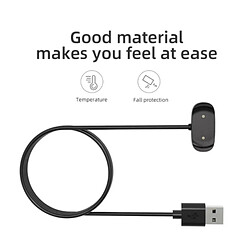 Chargeur USB pour SmartWatch Phonecare pour Garmin epix Pro (2a Geração) Standart Edition 42mm - Noir