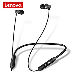 Universal Écouteurs Lenovo Bluetooth sans fil stéréo sport IPX5 étanche bouchons d'oreille sport casque anti-bruit magnétique casque d'exécution casque Bluetooth casque 