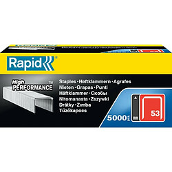 Agrafes 53/12 pack de 5000 pièces Rapid 1 colis