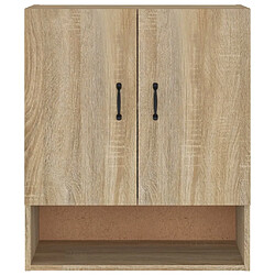 Acheter vidaXL Armoire murale Chêne sonoma 60x31x70 cm Bois d'ingénierie