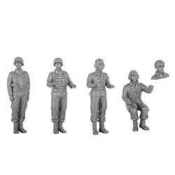 Meng Figurine Mignature Pla Armored Vehicle Crew