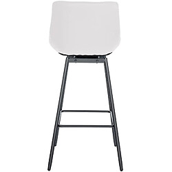 Non Tabouret de bar Weston pivotant simili cuir