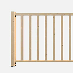 Kordo CLARO - Kit de remplissage pour garde-corps 1.93m en bois 