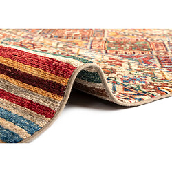 Avis Vidal Tapis de laine 205x152 multicolore Torkman