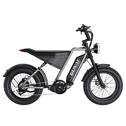 GUNAI-Y Vélo Electrique Cyclomoteur 1000 W 48 V 18 Ah 7 Vitesses Tout Suspendu