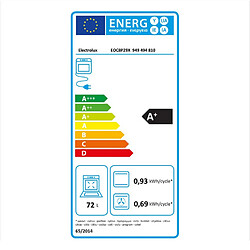 Four intégrable multifonction 72l 60cm pyrolyse inox - EOC8P29X - ELECTROLUX