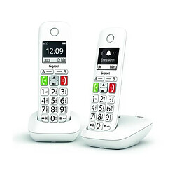 Gigaset Téléphone sans fil E290 DUO BLANC