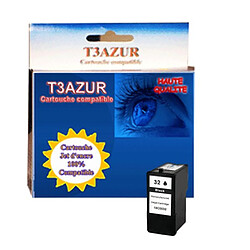 Cartouche compatible Lexmark N°32 / 32 XL - Noire - T3AZUR