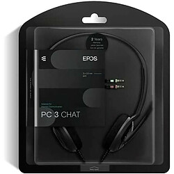 Avis Sennheiser PC 3 CHAT Auricolare Cablato A Padiglione Ufficio Nero