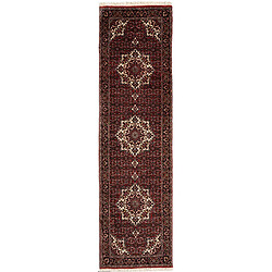 Vidal Tapis de couloir en laine 274x74 rouge Bidjar