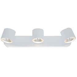 Sampa Applique murale moderne Oslo métal blanc 3 LED Réglette (ou plafonnier) Oslo de la marque Sampa Helios en métal blanc, 3 LED 4W......