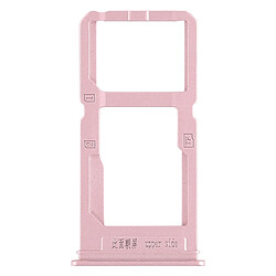 Wewoo Plateau pour carte SIM + pour SIM / pour Micro SD pour Vivo X20 Plus (Or rose) 