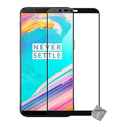 Htdmobiles Film de protection vitre verre trempe incurve integral pour OnePlus 5T - NOIR 