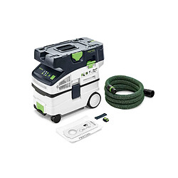 Aspirateur 2x18V CLEANTEC CTLC MIDI I Basic (sans batterie ni chargeur) FESTOOL 577066