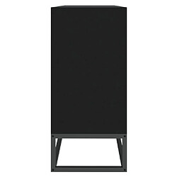 Acheter vidaXL Buffet noir 105x30x65 cm bois d'ingénierie