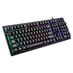 Acheter Wewoo Clavier QWERTY noir ZGB G20 104 Touches USB Filaire Mécanique RGB Rétro-Éclairage de l'Ordinateur Gaming