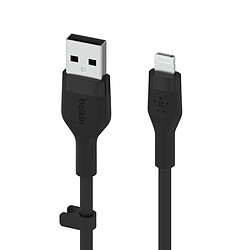 Belkin CAA008BT3MBK câble USB 3 m USB A USB C/Lightning Noir 