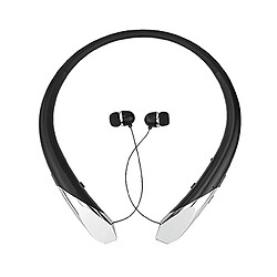 LUUCOZK Écouteurs intra-auriculaires rétractables Bluetooth V4.1 pour le sport - Noir 