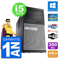 PC Tour Dell 9020 Intel Core i5-4570 RAM 4Go Disque Dur 250Go Windows 10 Wifi · Occasion 