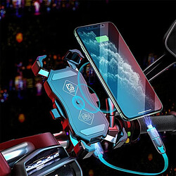 Acheter Universal USB Qi Chargeur sans fil Porte téléphone moto Scooter Moteur Moto Smartphone Support | Porte téléphone mobile Représentant