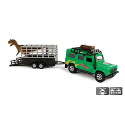 Avis Kids Globe Land Rover 520178 Véhicule avec Dinosaure sur remorque, 29 cm