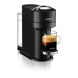 Cafetière à dosette ou capsule Krups Nespresso Vertuo Next Premium Noire 1,1L Finitions Chromées YY4297FD