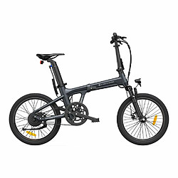 Vélo électrique pliant ADO Air 20S - Moteur 250W Batterie 36V9.6Ah Assisté Autonomie 100KM Freins à Disque Hydrauliques - Gris